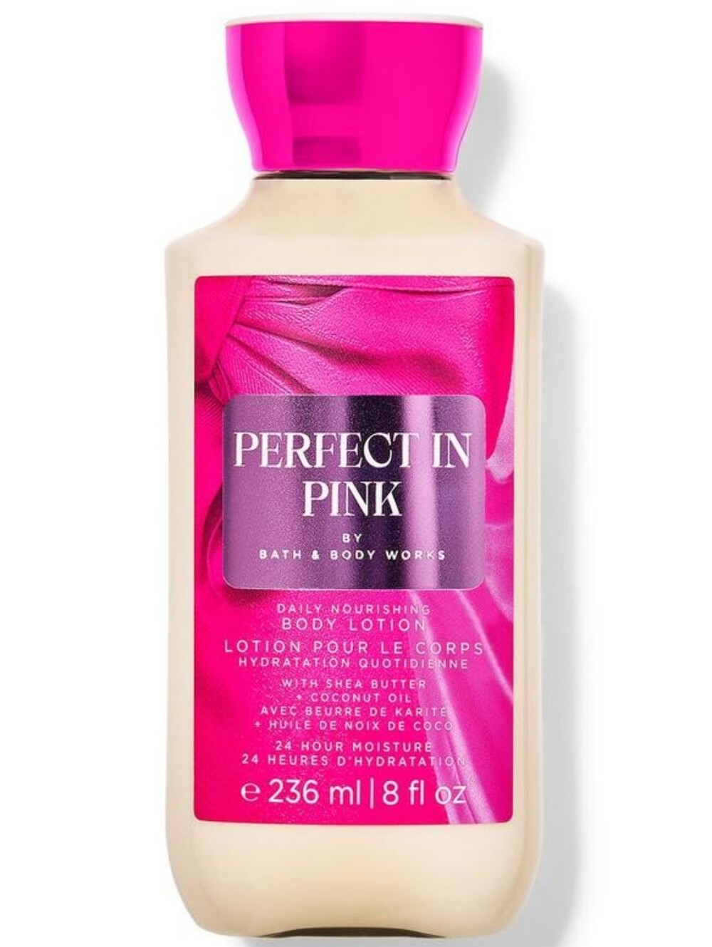 Bath & Body Works Perfect in Pink Daily Nourishing Body Lotion 8oz NEW RARE
